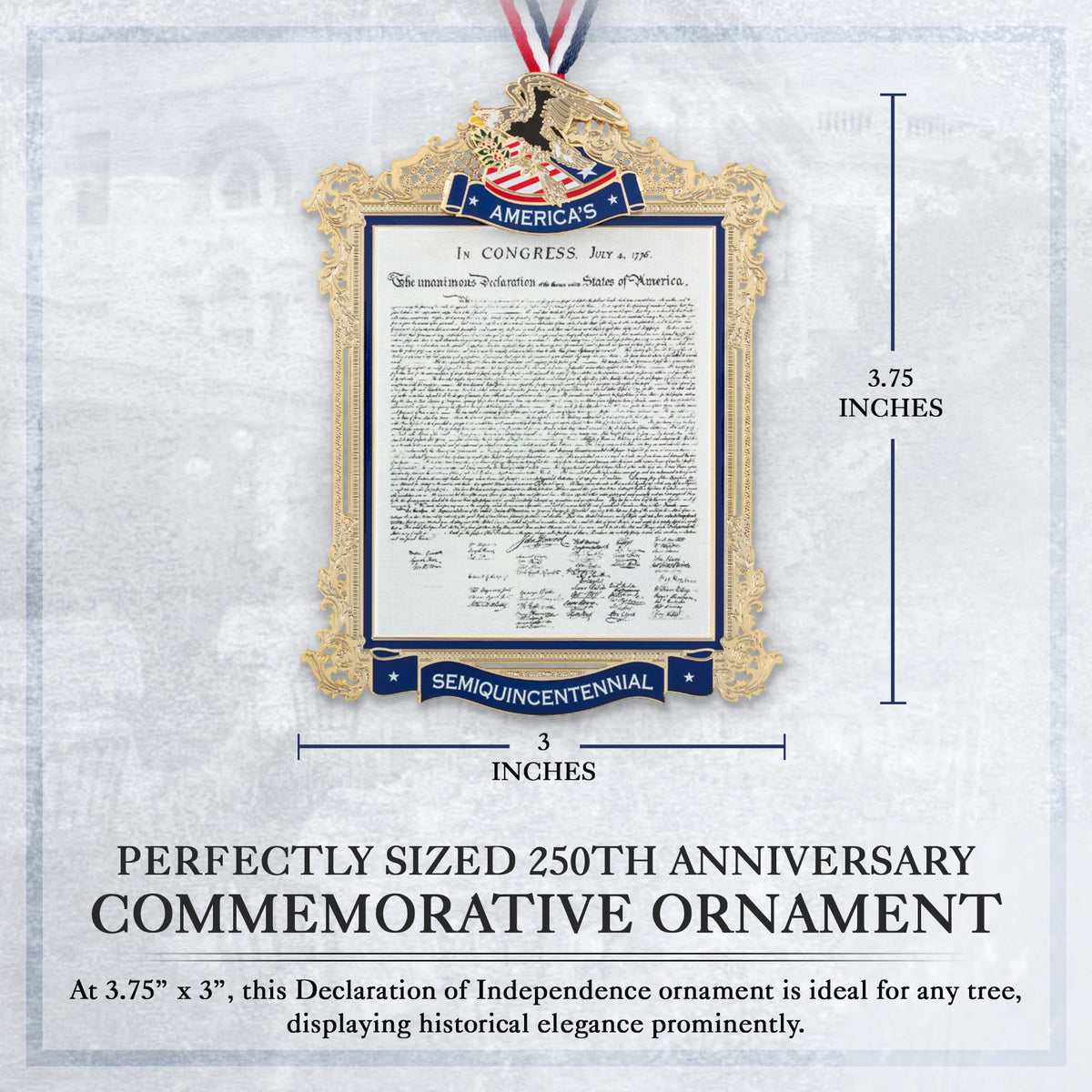 White House Official Ornament in gift box presents a ready-to-gift keepsake.