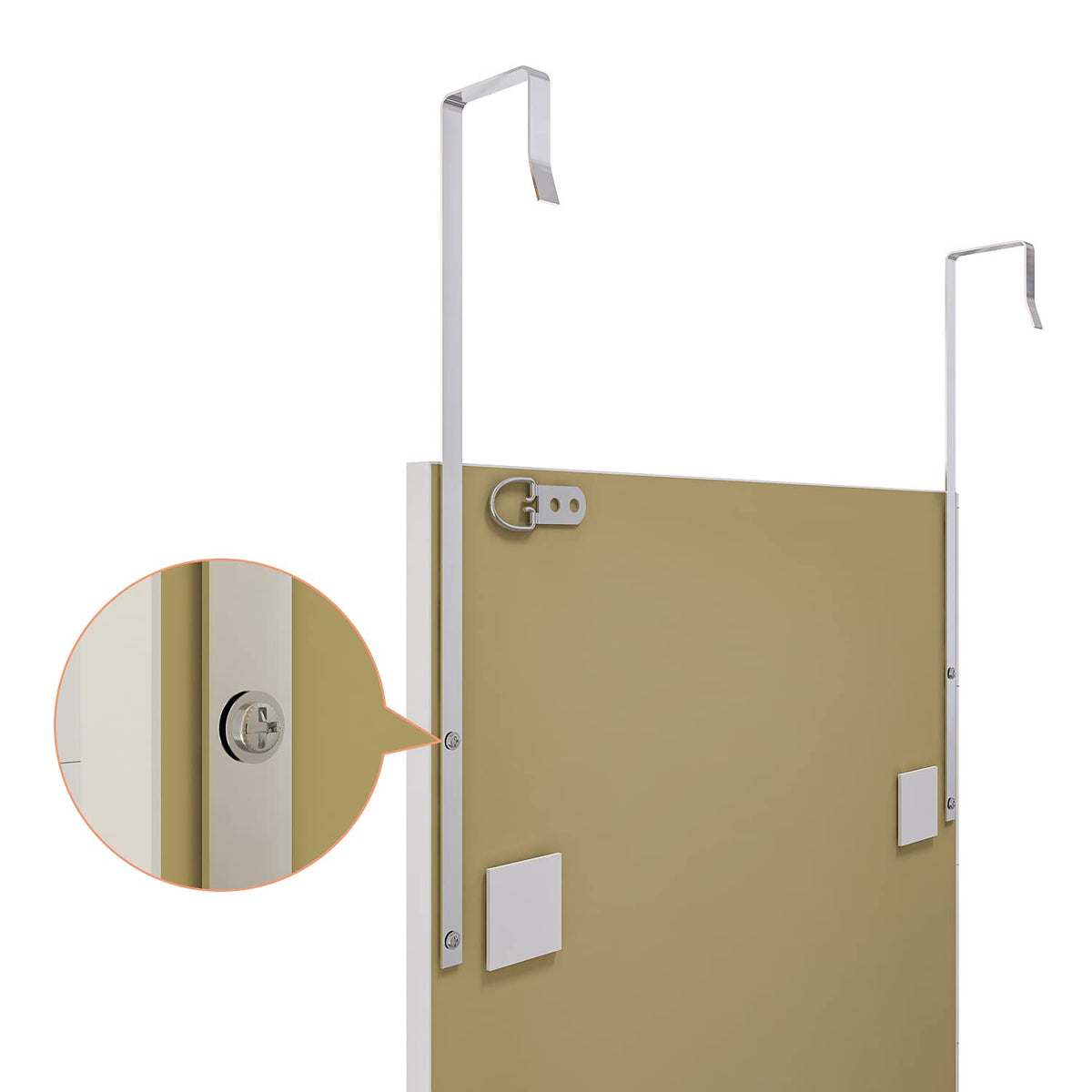 Whitebeach bedroom setup allows a larger, clearer view for daily routines