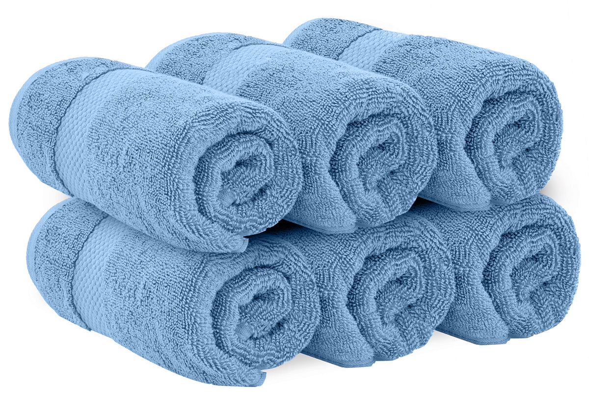 White Classic 100% Turkish cotton towels offer superior softness and durability.