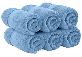 White Classic 100% Turkish cotton towels offer superior softness and durability.