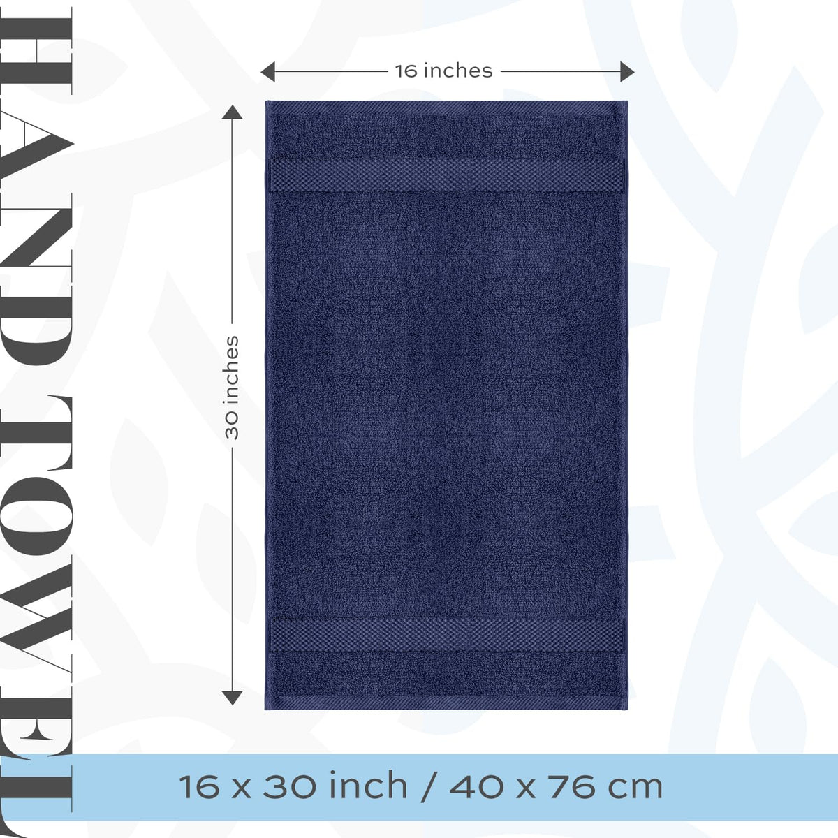 White Classic hotel-collection towels neatly folded for elegant bathroom display