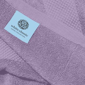 Towels shown in a bathroom setup ideal for hotel-grade luxury at home.