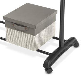 Whitmor freestanding storage rack for seasonal and daily wear