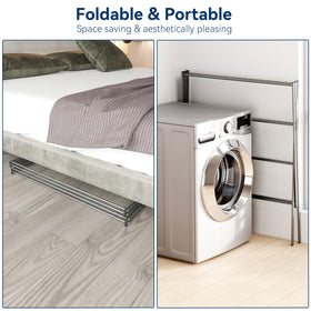 Whitmor non-slip feet keep floors safe and stable.