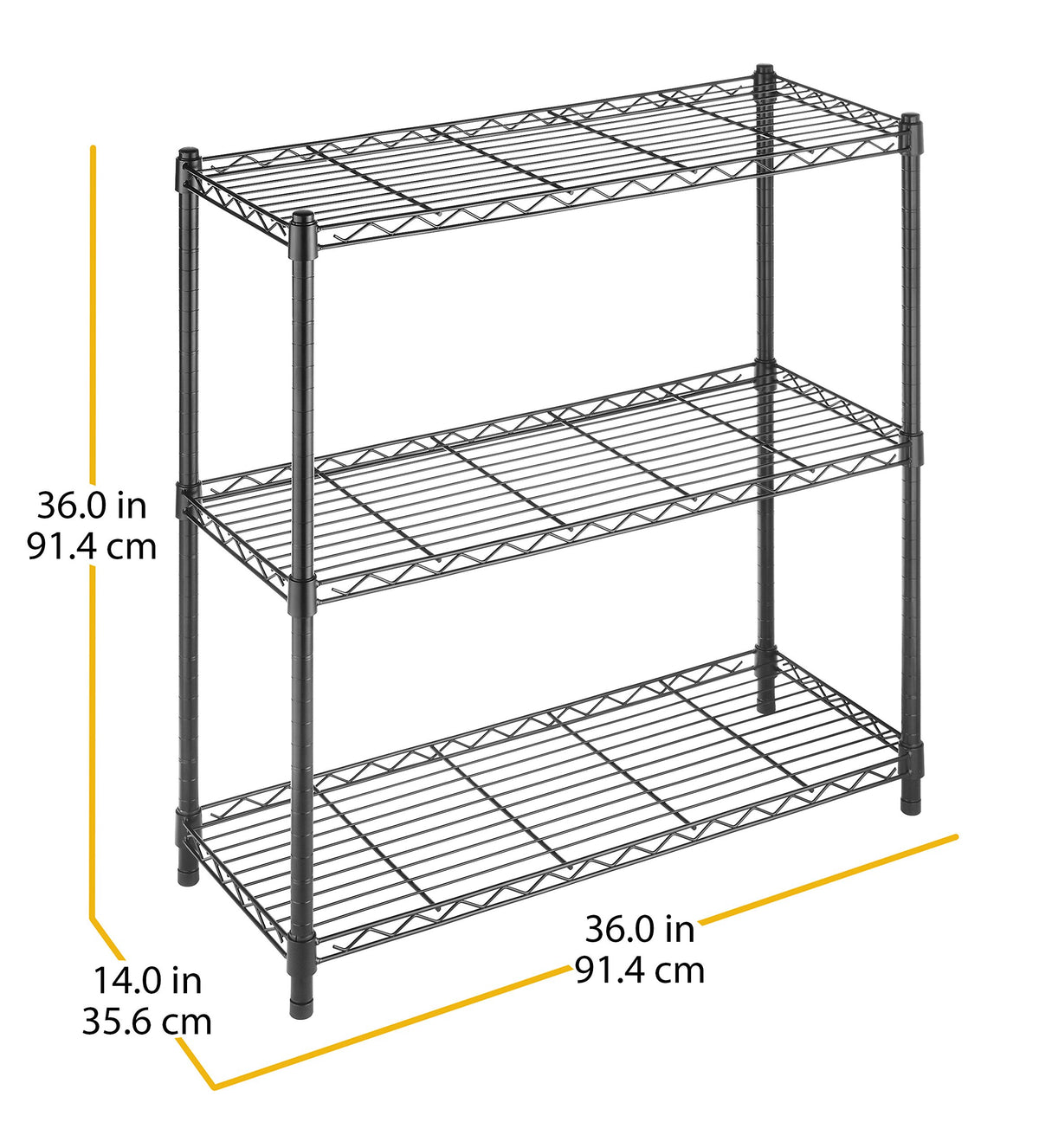 Whitmor easy assembly requiring no tools for quick setup