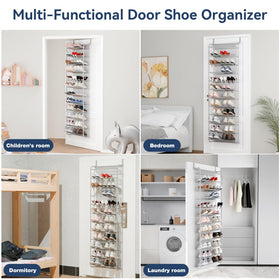 Whitmor 74-inch length fits standard doors and tall closets without blocking space