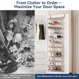 Whitmor space-saving storage keeps entryways tidy and accessible