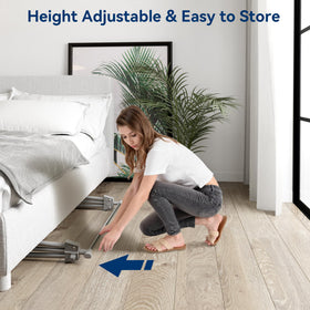 Whitmor sturdy triangular frame keeps garments stable for daily use