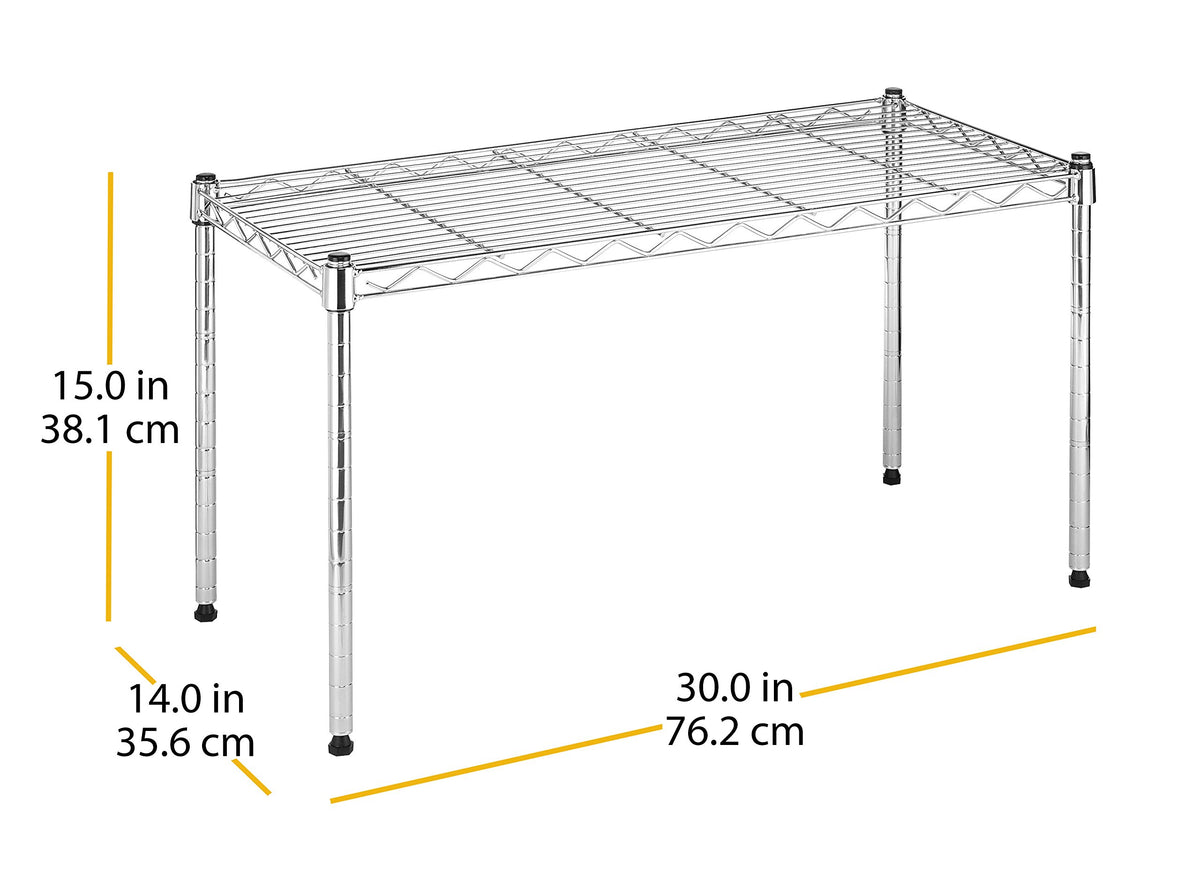Whitmor Supreme wide shelving unit great for garage and closet storage