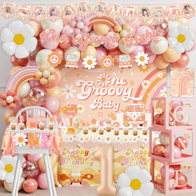 WHYMEO Groovy One backdrop adds vibrant boho vibes to photos