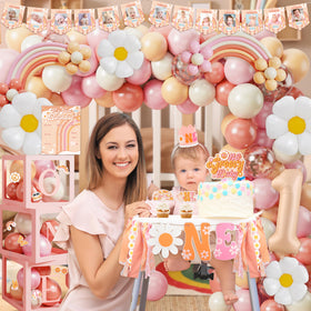 WHYMEO Groovy High Chair banner brightens seating area