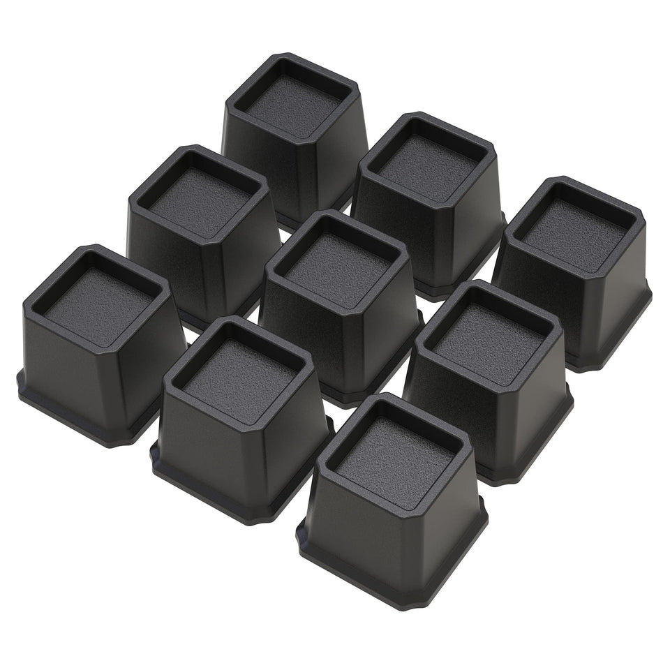 Whynonap bed risers 3inch set raises the bed for easier access