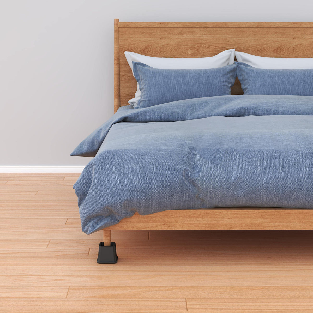 Whynonap heavy-duty bed risers with sturdy construction for large furniture