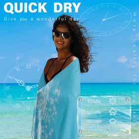 Widdonen multiuse Turkish towel suitable for beach, pool, yoga and travel