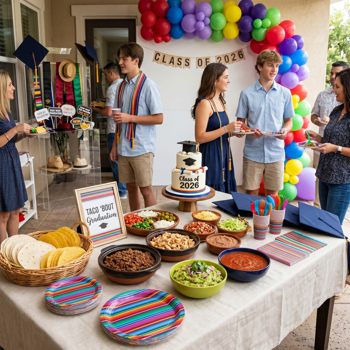 Widecook serape coffee cups for hot drinks during celebrations and gatherings.