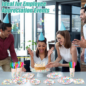 Widecook disposable straws for teacher appreciation beverages at events