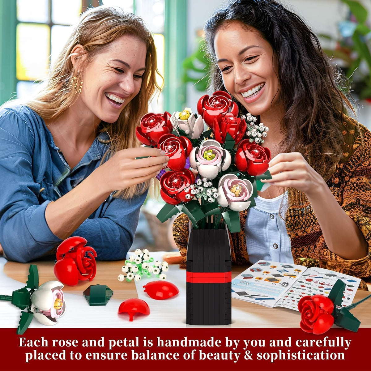 WIDELAND DIY flower styles with adjustable height for a unique centerpiece
