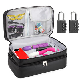 Wifsakong lockable toy storage exterior keeps privacy secure during travel.