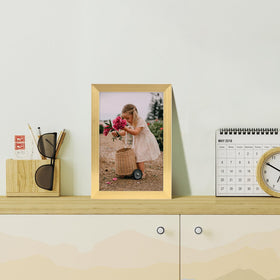 WIFTREY 4x6 gold frame durable composite material complements decor
