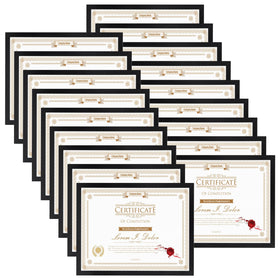 WIFTREY 18-pack 8-5x11 frames front view for organized wall display