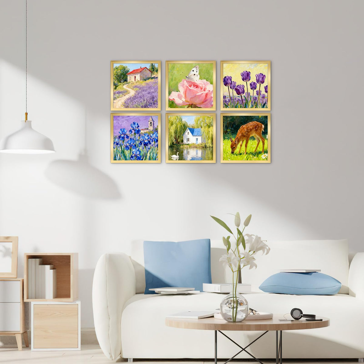 WIFTREY easy-install frames support horizontal or vertical layouts.