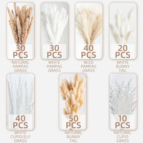 Wild Autumn pampas arrangement complementing modern or farmhouse interiors