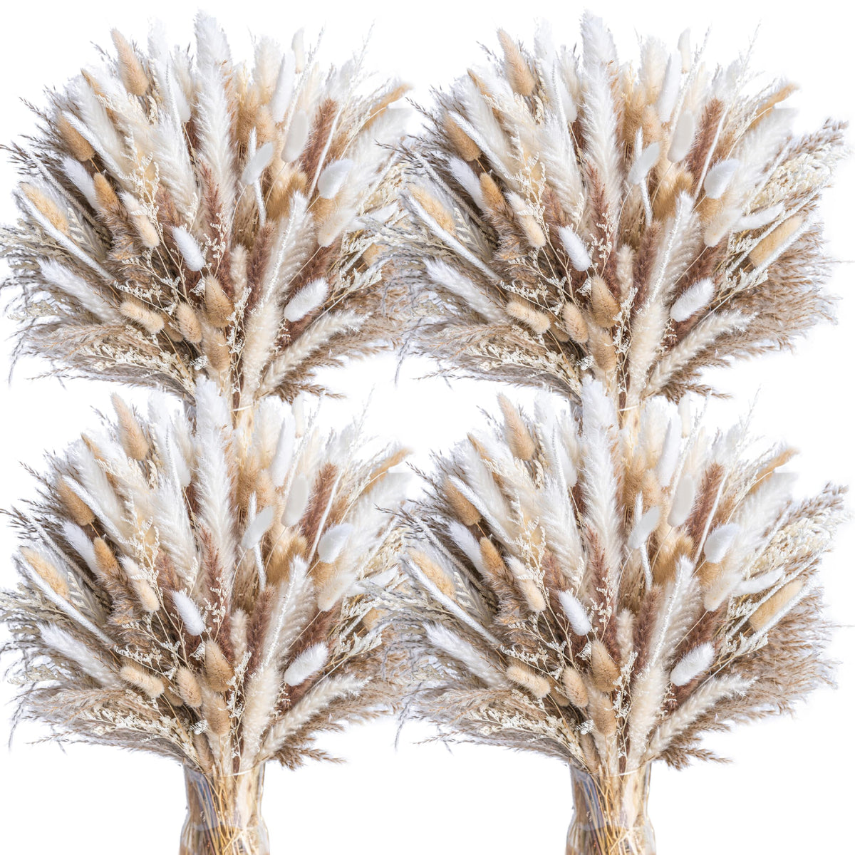 Wild Autumn pampas grass bouquet displayed in a vase for chic home decor.