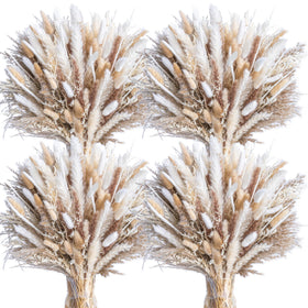 Wild Autumn pampas grass bouquet displayed in a vase for chic home decor.