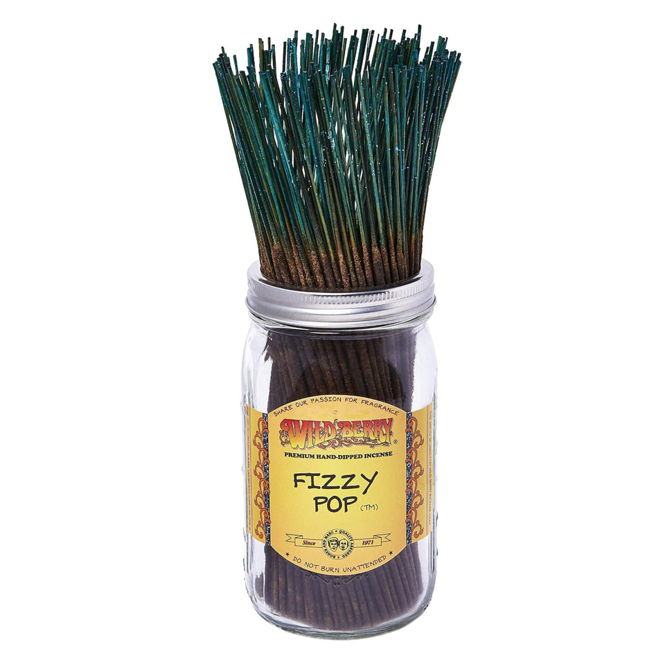 Wild Berry Fizzy Pop incense stick delivers a refreshing citrus aroma.