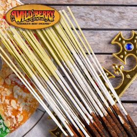 Wild Berry incense king cake is hand-dipped in the USA for premium quality.