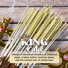 Wild Berry King Cake sticks release a creamy vanilla note with cinnamon warmth.