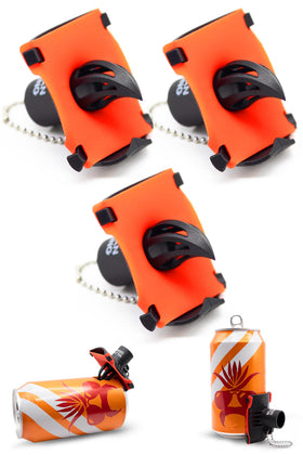 Wild Man Krak'in 2.0 built-in funnel in action for spill-free pouring