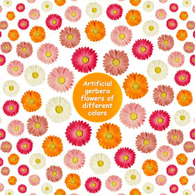 WILLBOND boho daisy party decor adds cheerful color and texture.