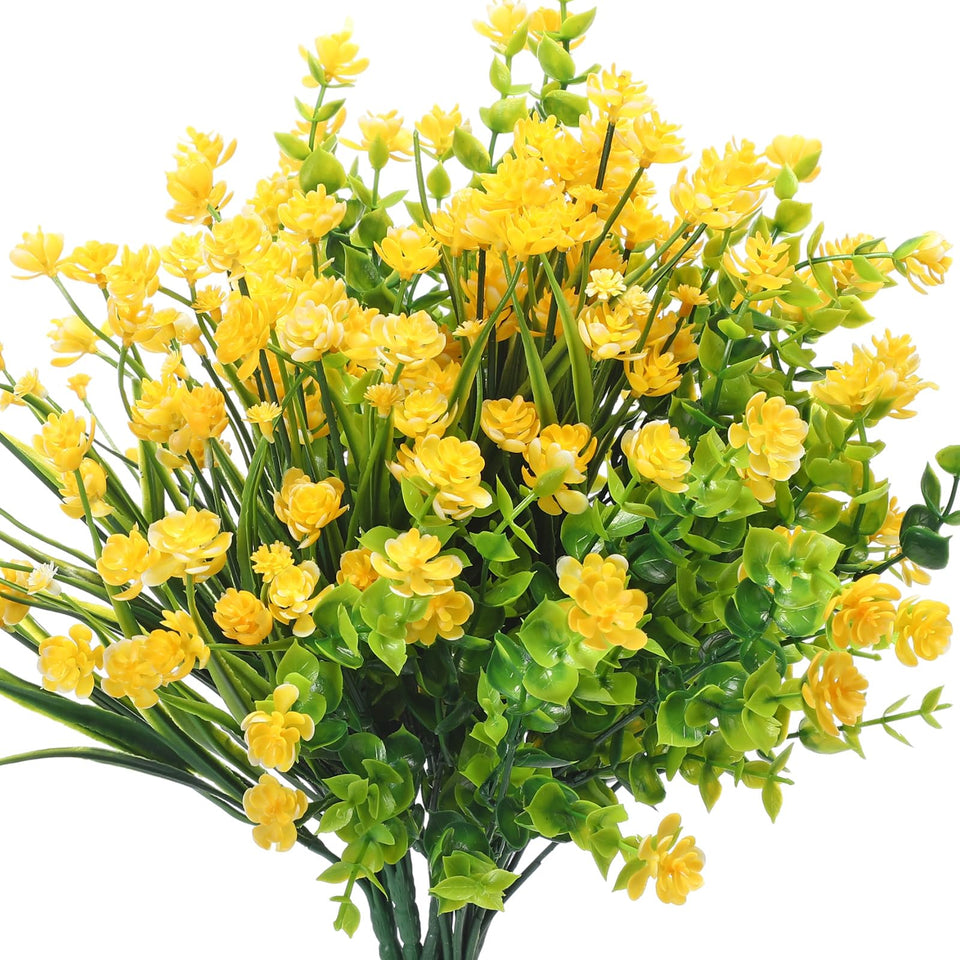 WILLBOND daffodil-yellow bundle showcasing vibrant outdoor color with wind-sway realism.