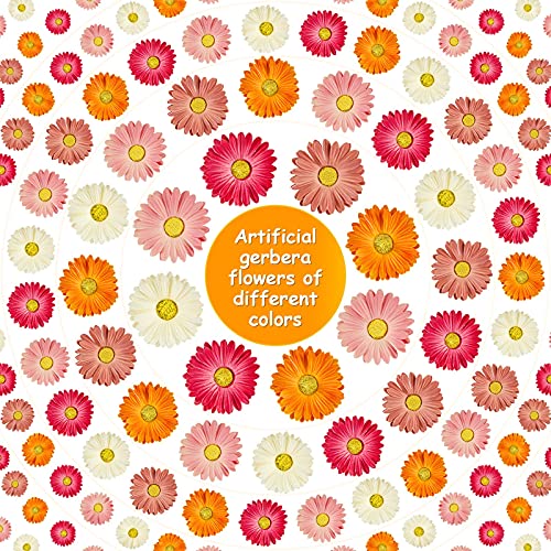 Willbond Gerbera daisies soft pliable stems suit adjustable height decor.