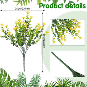 WILLBOND outdoor UV-resistant flowers retain color in sun and rain.