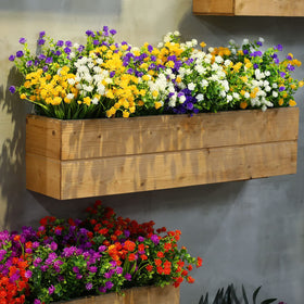 Willbond wind-swaying stems create natural movement on patios and porches.