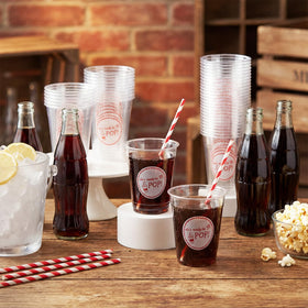 Willinglong disposable design with straws, lids not included for quick cleanup.