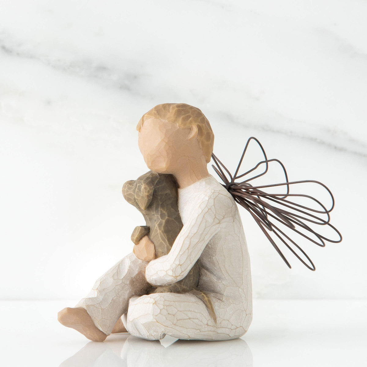 Willow Tree Angel of Comfort enclosure card featuring comforting message