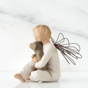 Willow Tree Angel of Comfort enclosure card featuring comforting message