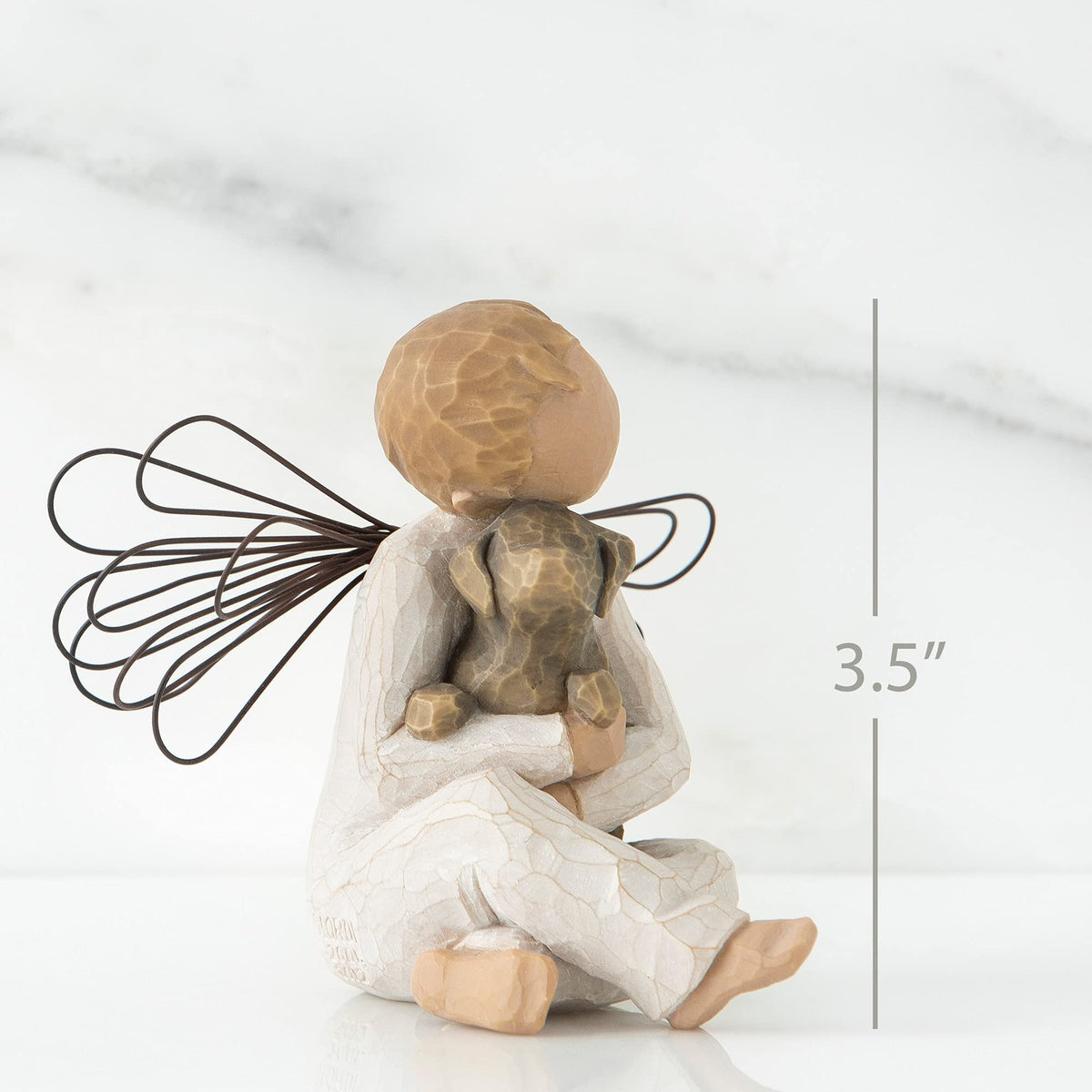 Willow Tree Angel of Comfort hand-painted figure, ready for shelf display