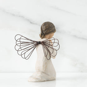 Willow Tree Angel of Prayer enclosure card keepsake, milestone reminder.