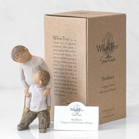 Willow Tree Brothers pairing ideas for family groupings with other pieces.