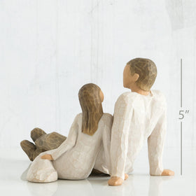 Willow Tree enclosure card sentiment highlights loving bond