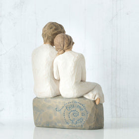 Willow Tree enclosure card sentiment reading The best gift is time spent with you.