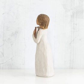 Willow Tree hand-painted resin figure six inches tall