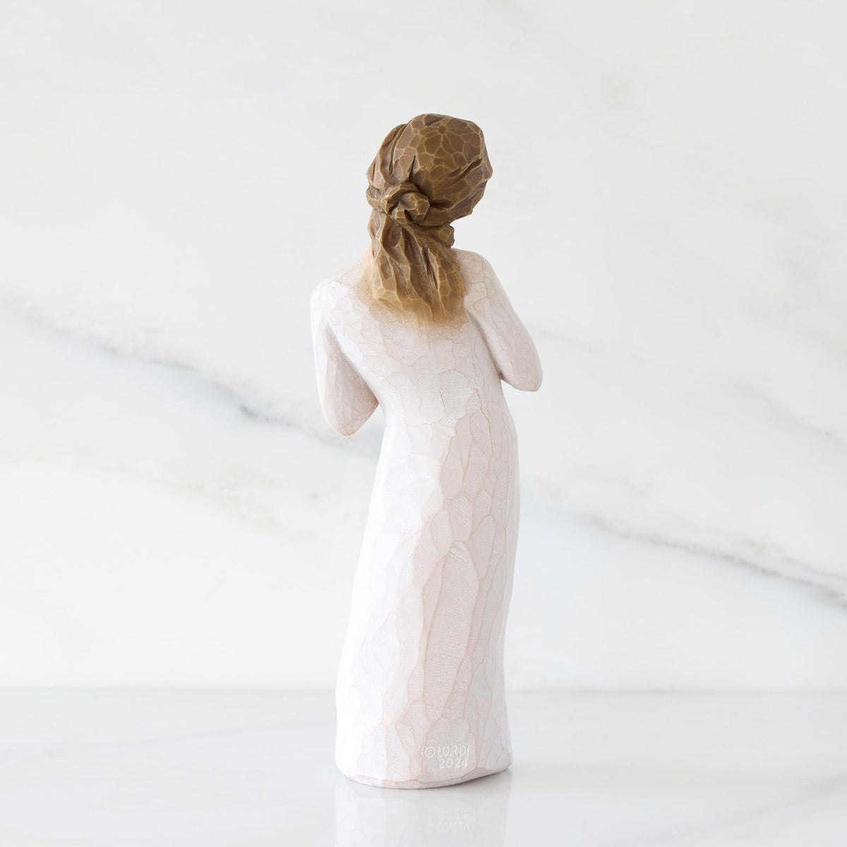 Willow Tree Here for You hand-painted resin figure offers a quiet reminder of support.