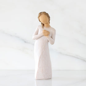 Willow Tree Here for You ready-to-display piece is perfect for gifting on shelves.