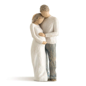 Willow Tree Home figure, embrace, perfect for family keepsake and home ambiance