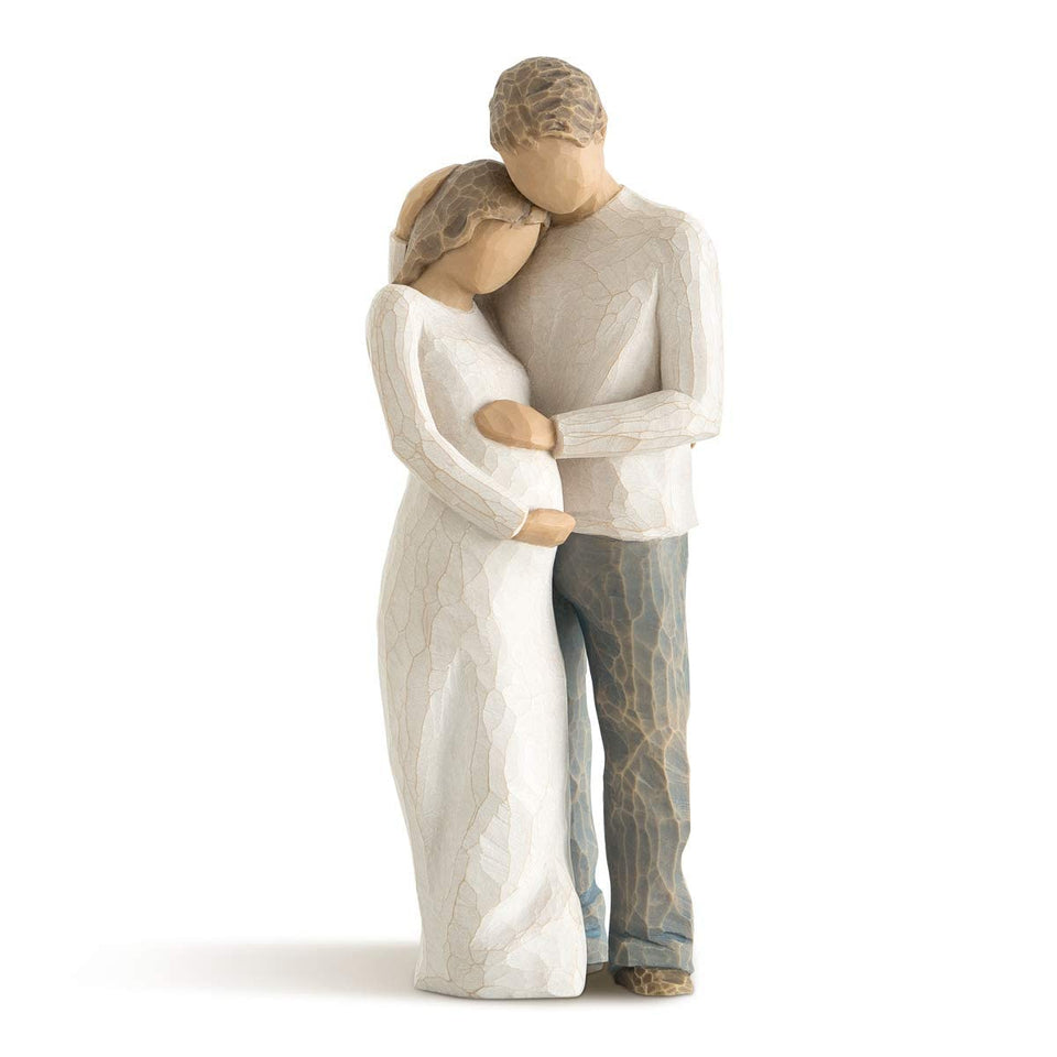 Willow Tree Home figure, embrace, perfect for family keepsake and home ambiance